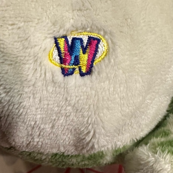 Ganz Webkinz Plush Green And White 8” Spotted Frog No Code - Picture 6 of 6